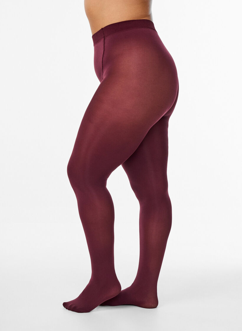 100 denier tights, Red, Model image number 0