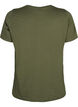 FLASH - T-shirt with round neck, Olivie Night, Packshot image number 1