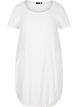 Short-sleeved cotton dress, White, Packshot image number 0