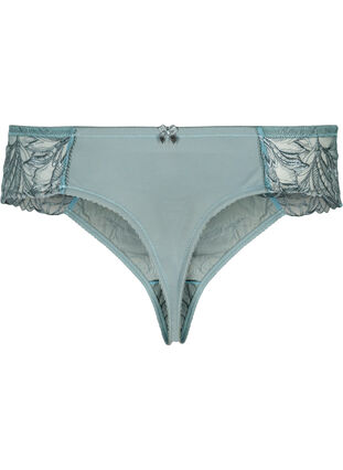 G-string with embroidery, Stormy Sea, Packshot image number 1