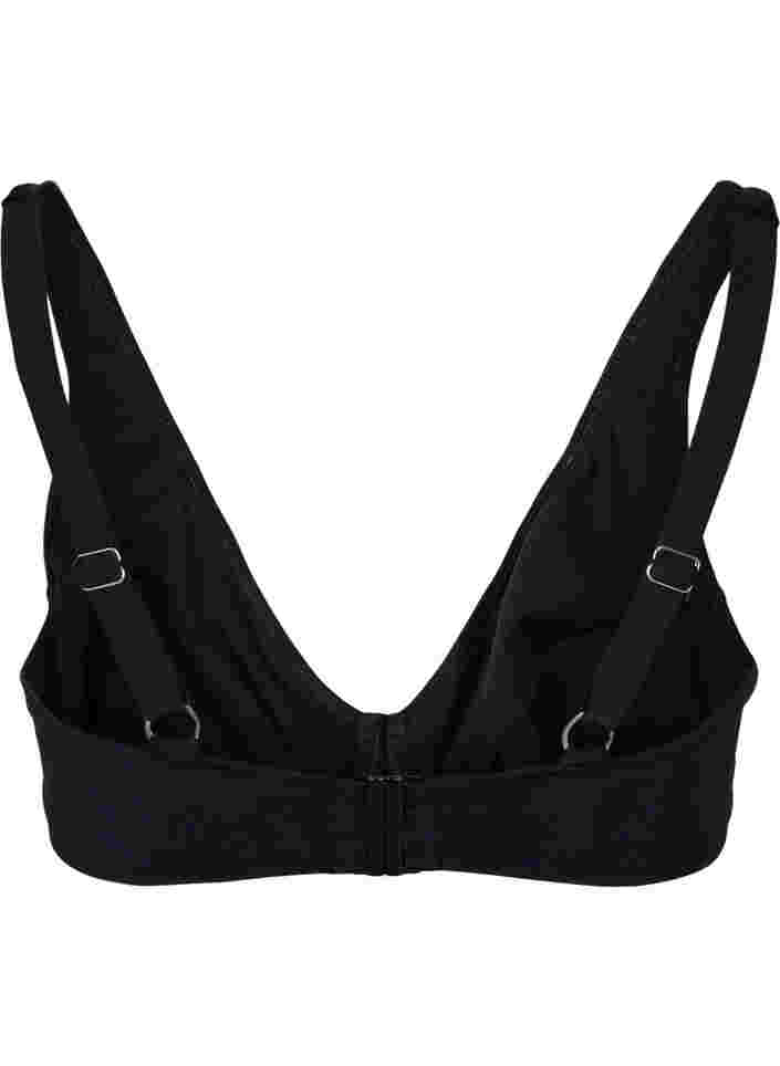 Bikini top with underwire, Black, Packshot image number 1