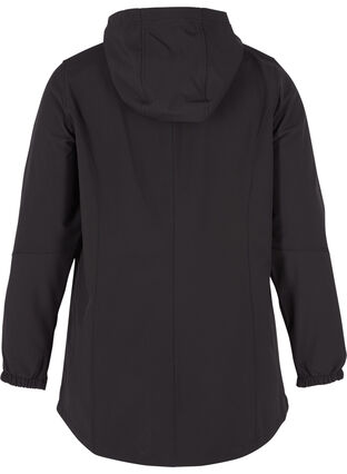 Softshell jacket, Black, Packshot image number 1