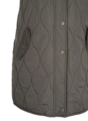 Hooded vest with pockets, Beetle , Packshot image number 3