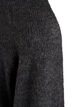 FLASH - Long ribbed cardigan with an open front, Dark Grey, Packshot image number 2