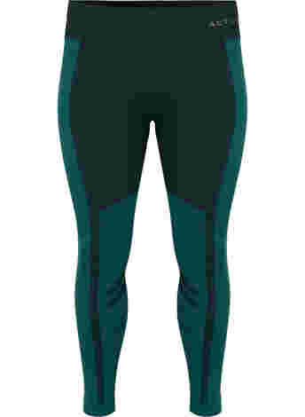 Seamless patterned ski tights