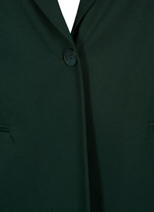 FLASH - Simple blazer with button, Scarab, Packshot image number 2