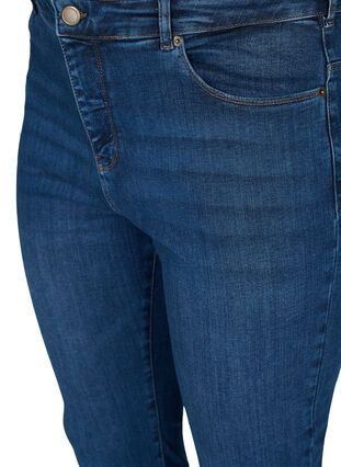 High rise Amy jeans with stretch technology, Blue denim, Packshot image number 2