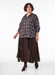 A-line midi skirt, Brown, Model image number 0