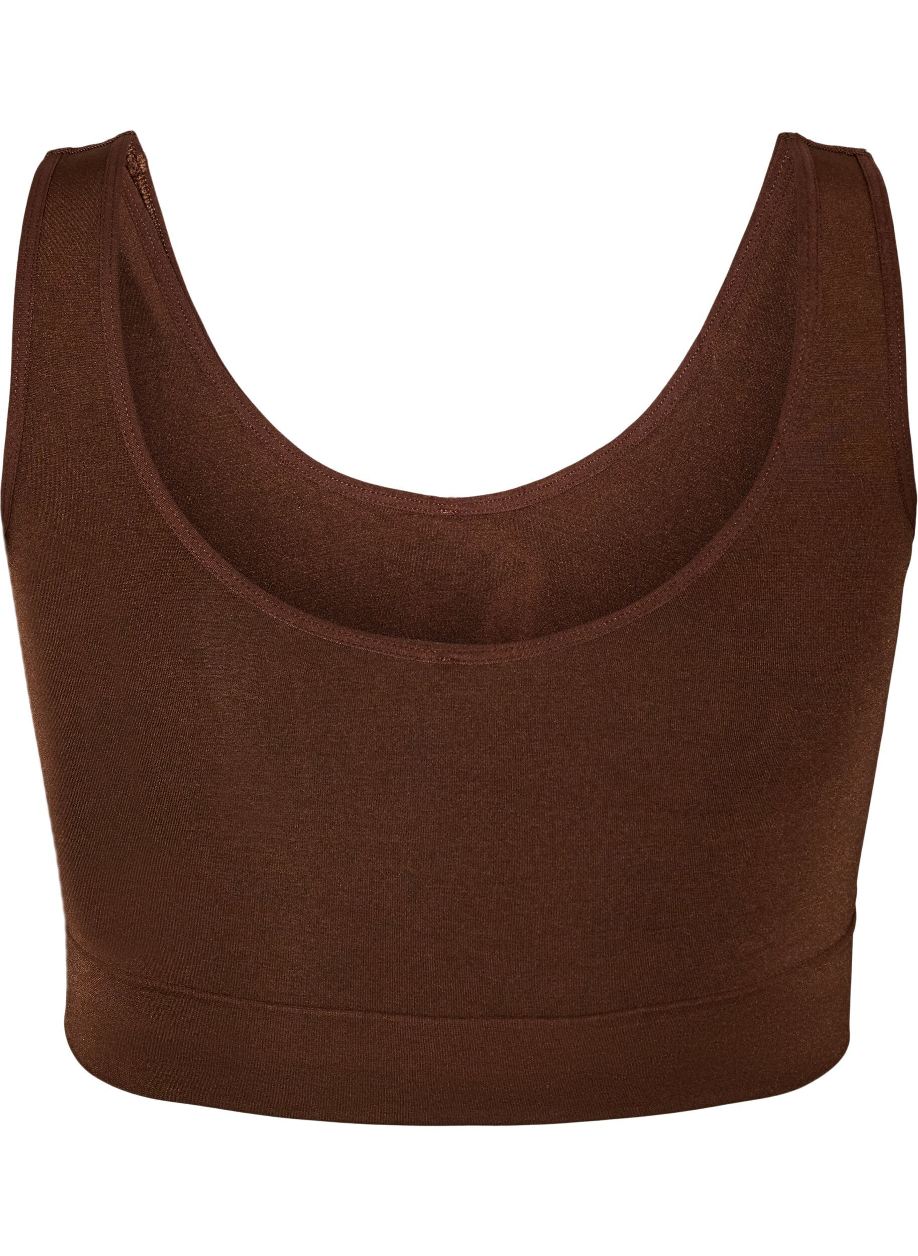 ZizzifashionSoft non-padded bra, Brown, Packshot image number 1
