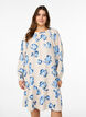 Knee-length dress with long sleeves and an A-line cut, Vanilla, Model image number 0