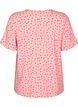 Printed viscose nightshirt, Rose, Packshot image number 1