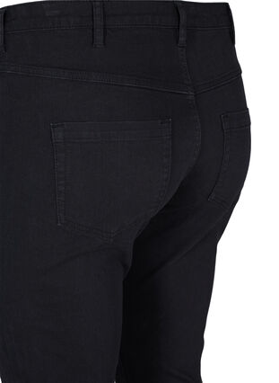 Extra slim Sanna jeans with regular waist, Black, Packshot image number 3