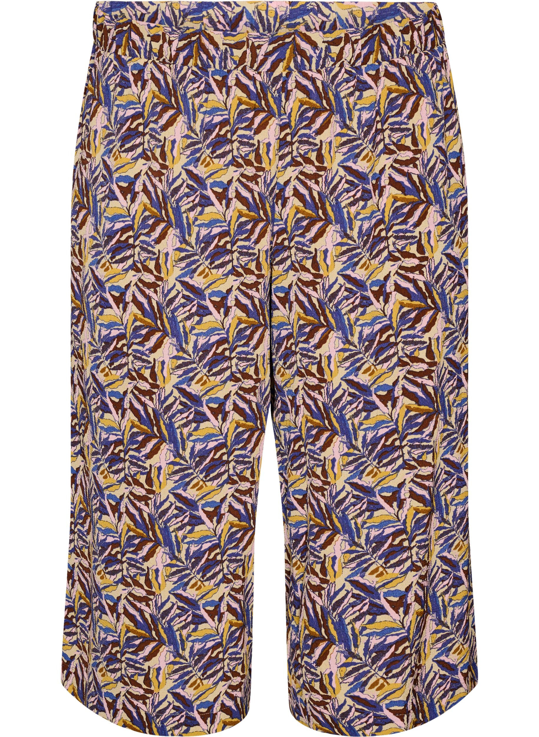 ZizzifashionCulotte trousers with print, Beige, Packshot image number 0