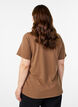 FLASH - T-shirt with print, Brown, Model image number 2