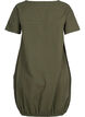 Short sleeve cotton dress, Green, Packshot image number 1