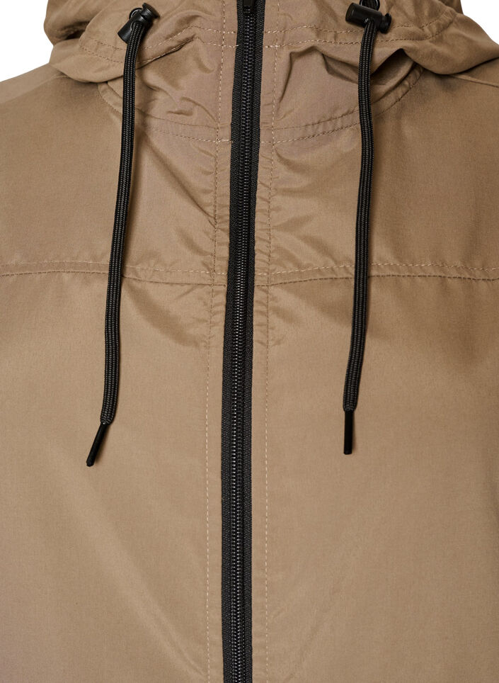 Lightweight parka with a hood, Brown, Packshot image number 2