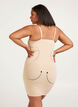 Shapewear dress with thin straps, Beige, Model image number 1