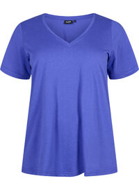 FLASH - T-shirt with v-neck
