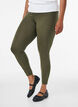 Basic viscose leggings, Green, Model image number 0