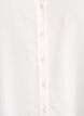 Viscose shirt with short sleeves and ruched detail, Vanilla, Packshot image number 2