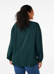 Long-sleeved blouse with structure, Scarab, Model image number 1