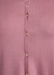 Short-sleeved knit cardigan in viscose, Rose, Packshot image number 2
