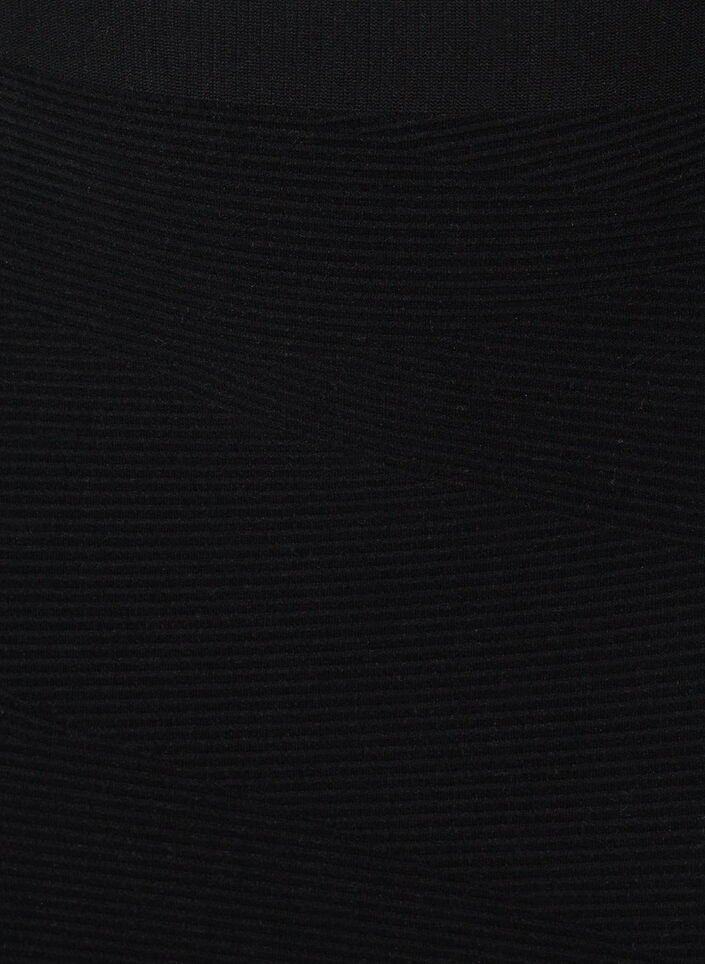 Close-fitting seamless skirt, Black, Packshot image number 2