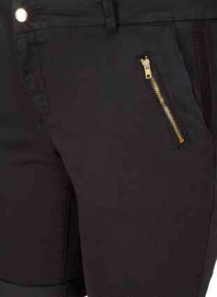 Close-fitting shorts with pockets, Black, Packshot image number 2
