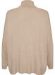 Turtleneck jumper with a loose fit, Beige, Packshot image number 1