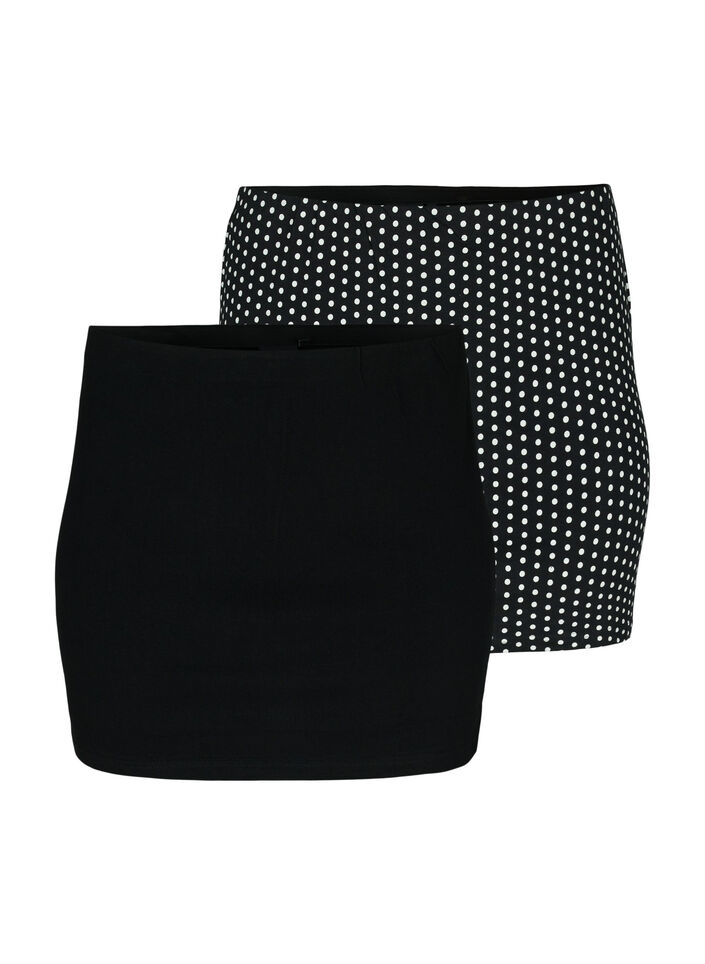 2-pack top extender, Black/Black Dot, Packshot image number 0