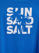 Cotton top with a-shape, Blue, Packshot image number 2