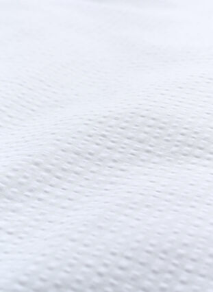 Cotton checkered bedding set, White/White Check, Packshot image number 3