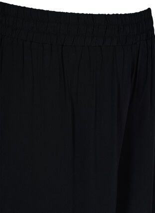 Loose-fitting shorts with elasticated waistband, Black, Packshot image number 2