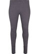 Gray melange leggings, Dark Grey Melange, Packshot image number 0