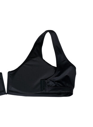 Bikini top with V-wire and removable pads, Black, Packshot image number 3