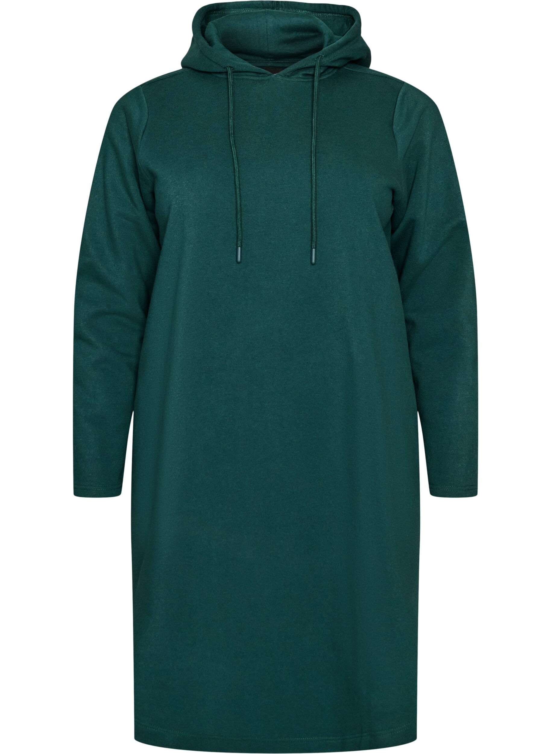 ZizzifashionHooded sweatshirt dress with pockets, 0648, Packshot image number 0
