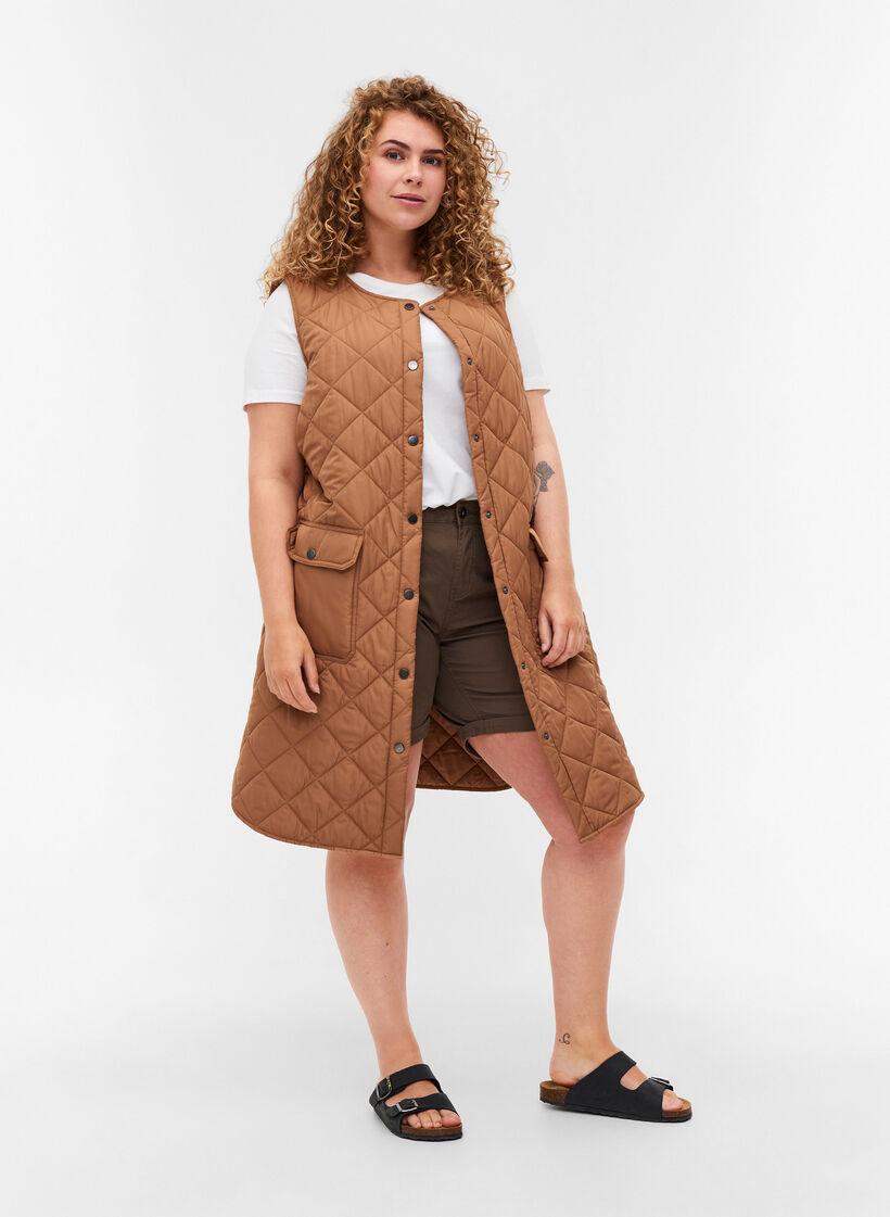 美品LサイズHIDEANDSEEK / 濁 Quilted VEST(21aw) 