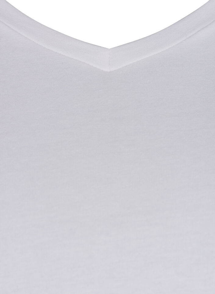 Basic T-shirt, Bright White, Packshot image number 2