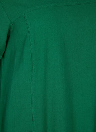 Short sleeve cotton dress, Verdant Green, Packshot image number 2