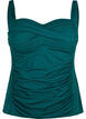 Draped tankini, Green, Packshot image number 0