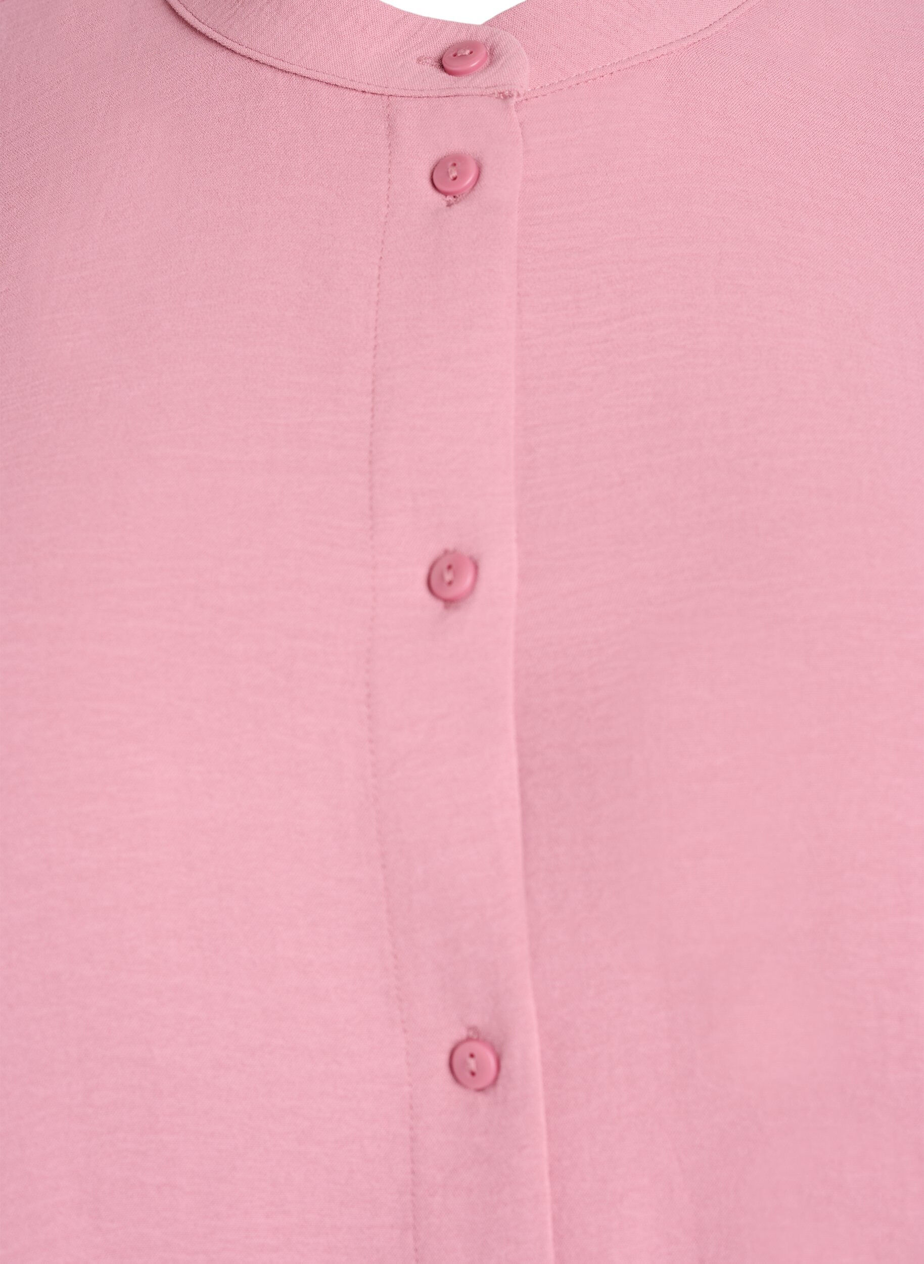 Zizzifashion Tunic with 3/4 sleeves, Rose, Packshot image number 2