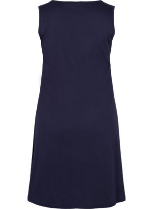 Dress in A-line shape, Night Sky Solid, Packshot image number 1