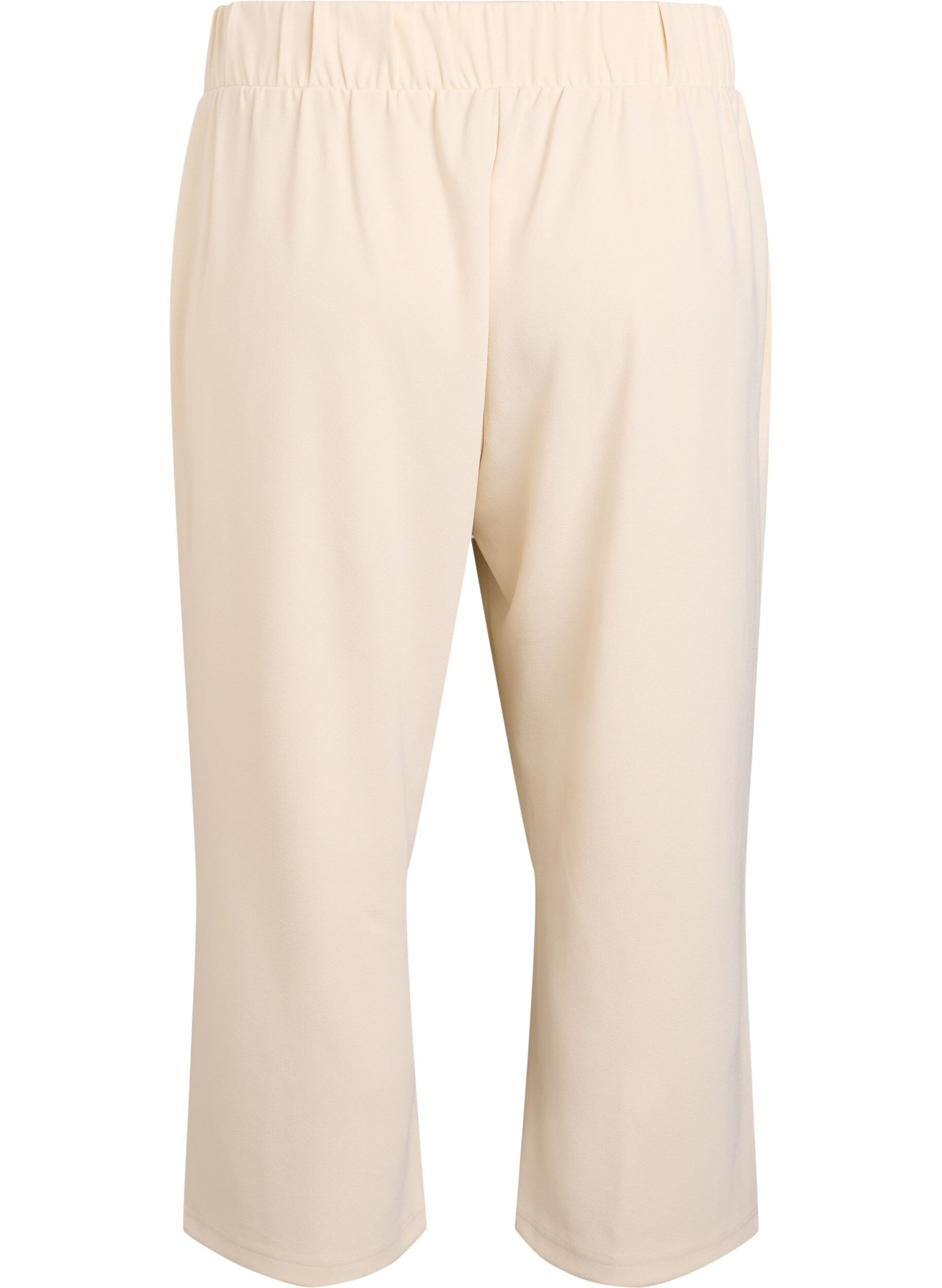 ZizzifashionAnkle length trousers with loose fit, Beige, Packshot image number 1