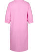 Long shirt dress with 3/4 sleeves, Begonia Pink, Packshot image number 1