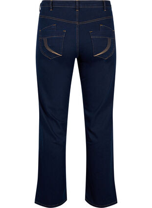 Regular fit Gemma jeans with a high waist, Blue denim, Packshot image number 1