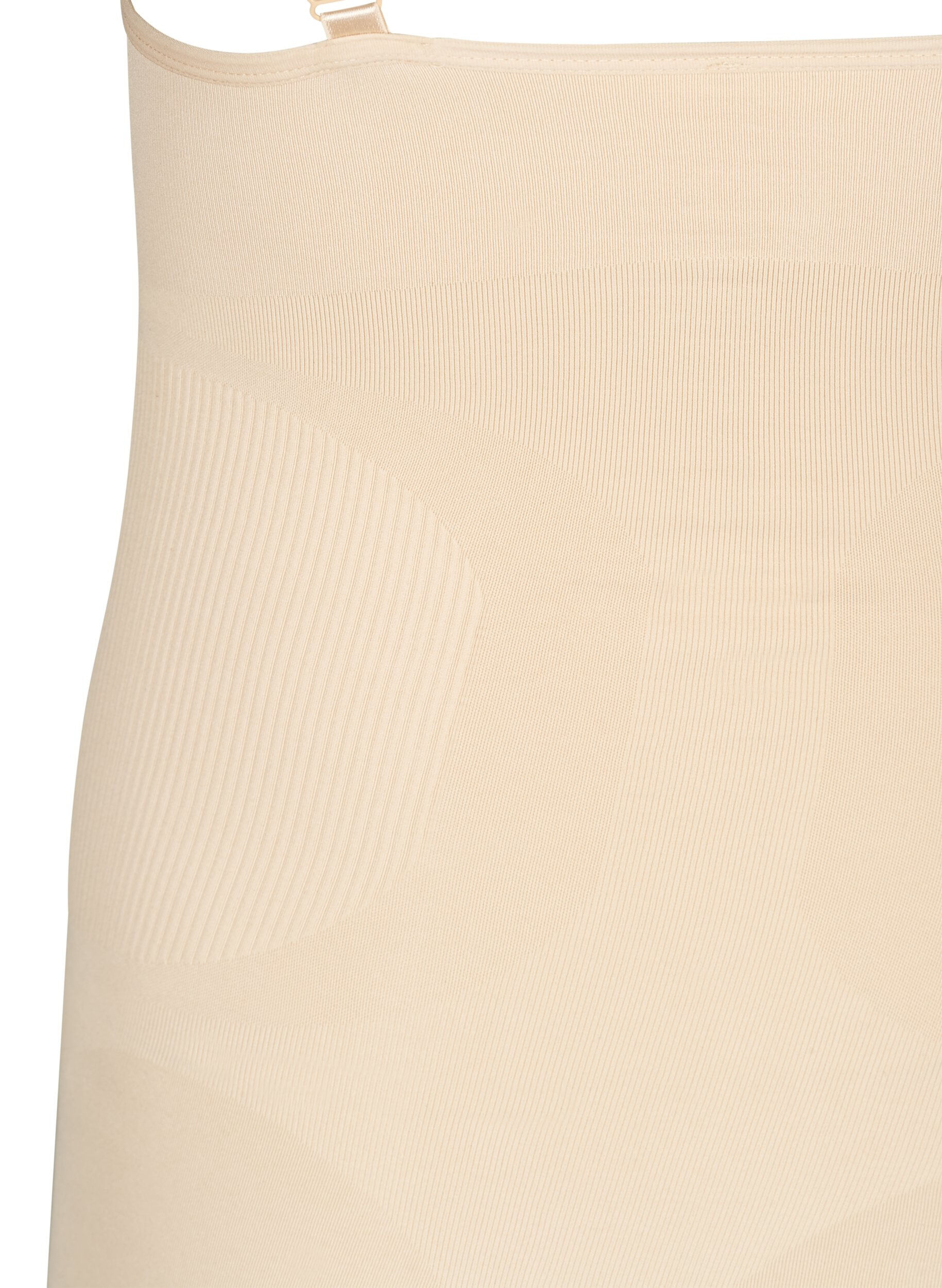 Zizzifashion Shapewear dress with thin straps, Beige, Packshot image number 3
