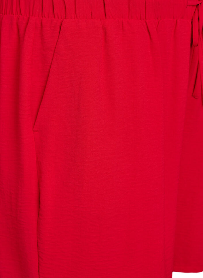 Shorts with pockets and elastic waistband, Red, Packshot image number 2