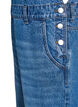 Wide-leg denim overalls, Blue, Packshot image number 4