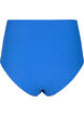 High-waist leo-structured bikini briefs, Blue, Packshot image number 1