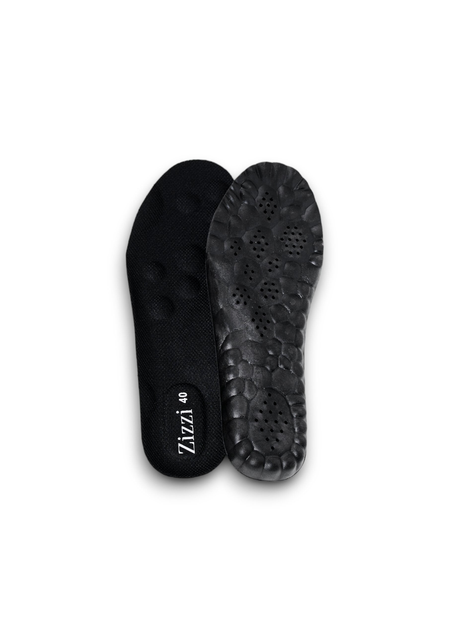 ZizzifashionShock-absorbing insole, Black, Packshot image number 1